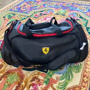 Brand new Authentic Ferrari unisex sports bag
